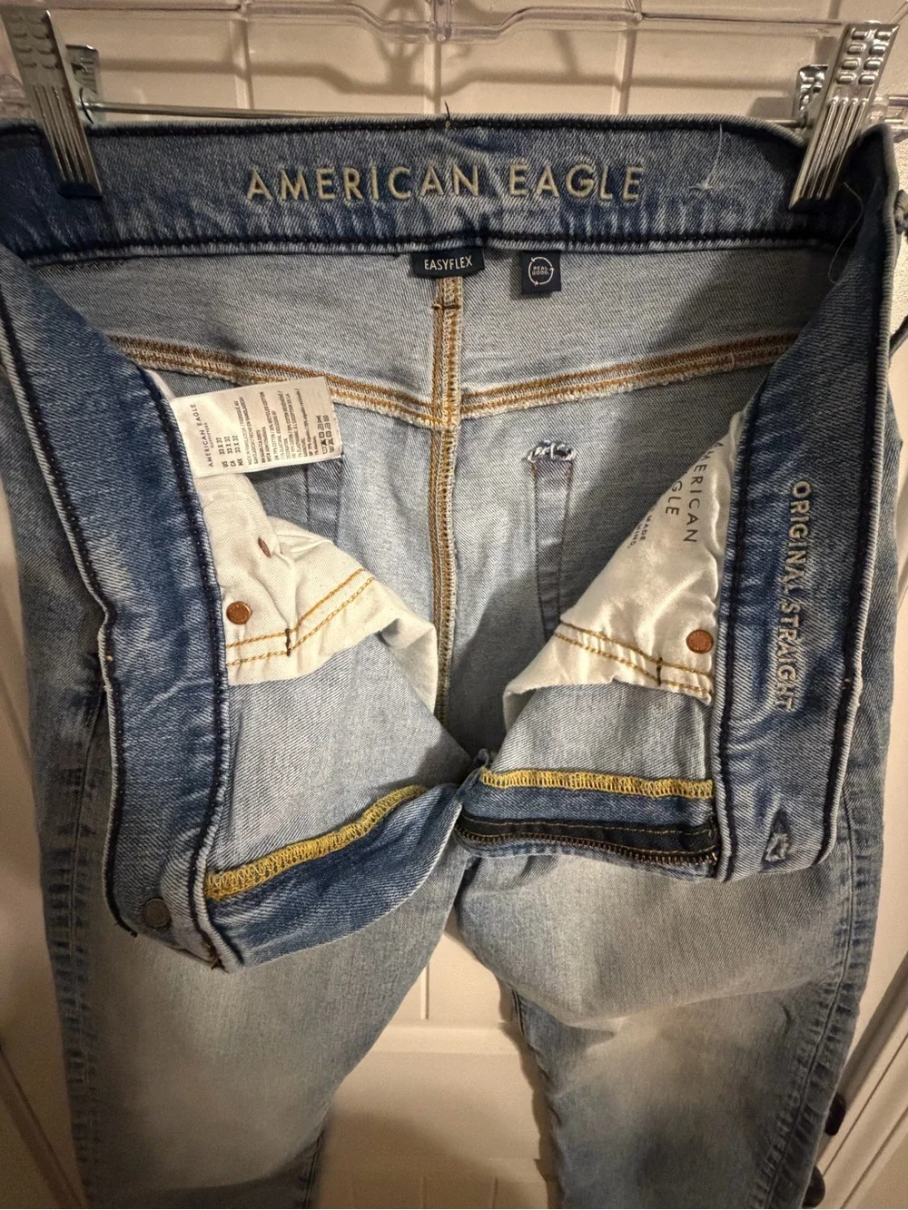 American Eagle Outfitters Light Blue Slim Straight Men’s Jeans